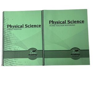 Abeka Physical Science Video and Teachers Manual Set of 2